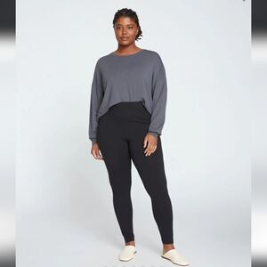 Universal Standard Roya Black Leggings Size 3XS (2-4)